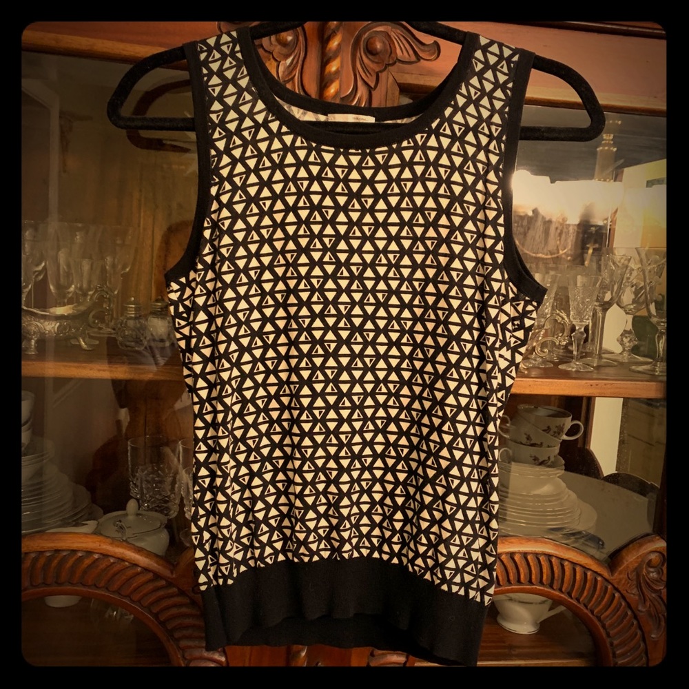 Halogen sleeveless sweater vest